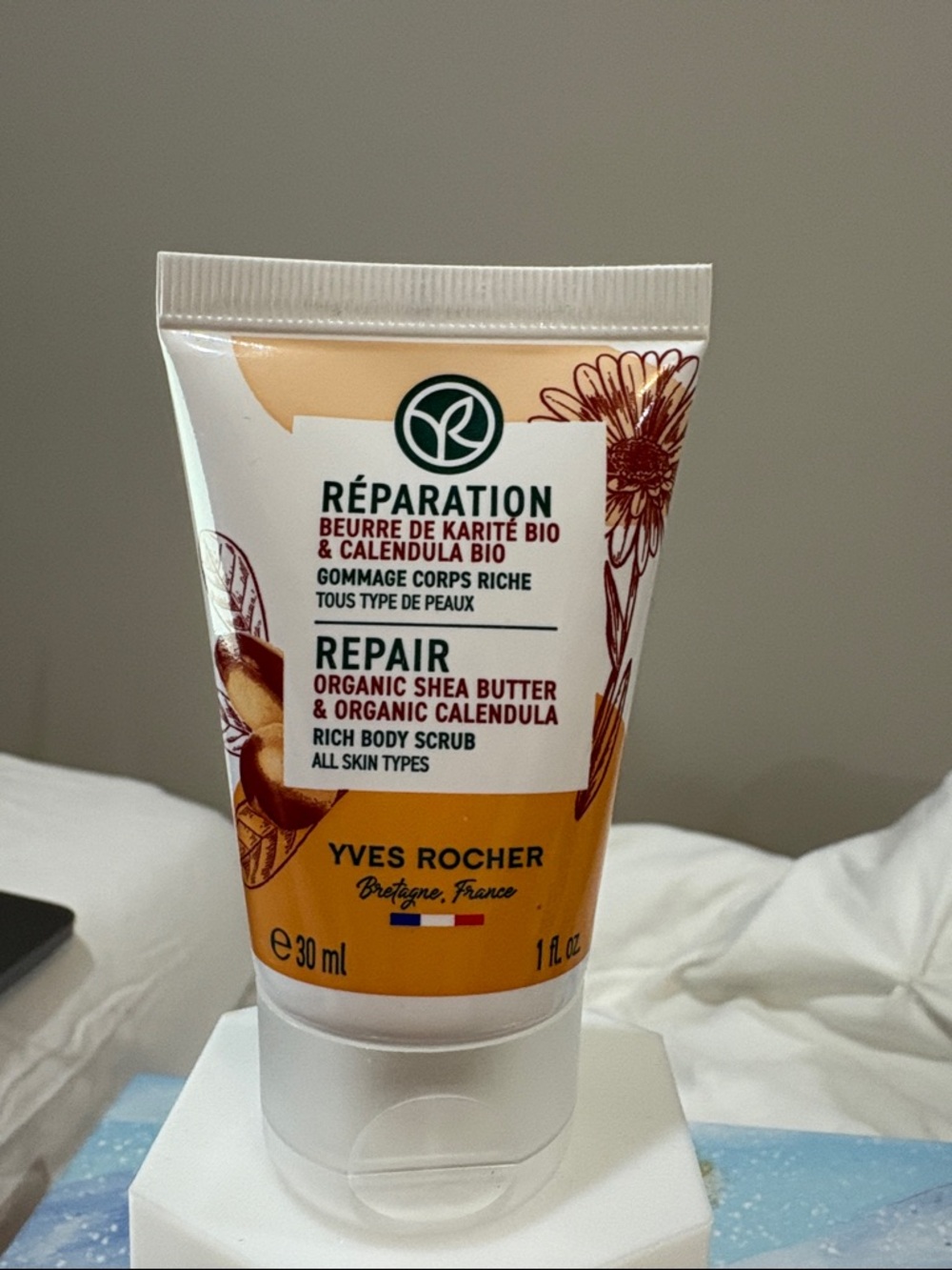 3/$25: Yves Rocher Repair Rich Body Scrub 30mL BNIB
